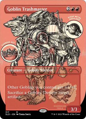 Goblin Trashmaster (Foil Etched) card from Secret Lair Drop Series