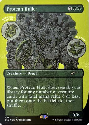 Protean Hulk (Foil Etched) card from Secret Lair Drop Series