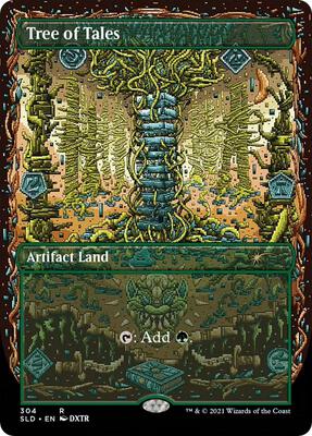Tree of Tales card from Secret Lair Drop Series