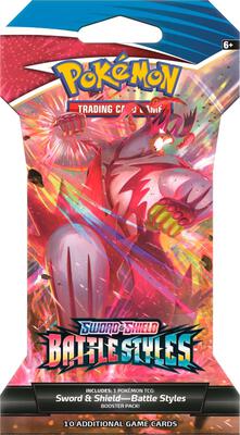 Battle Styles Sleeved Booster Pack card from SWSH05: Battle Styles