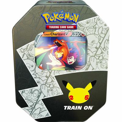 Pokemon Celebrations International Tin [Lance's Charizard V] card from Celebrations