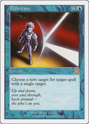 Deflection card from Classic Sixth Edition