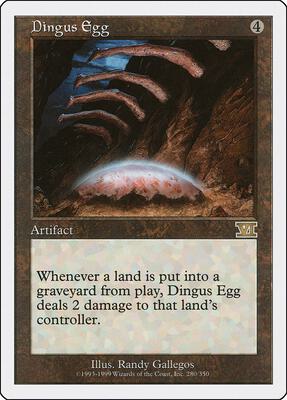 Dingus Egg card from Classic Sixth Edition