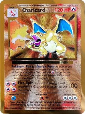 Charizard (Celebrations Metal Card) card from Miscellaneous Cards & Products