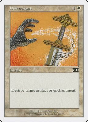 Disenchant card from Classic Sixth Edition