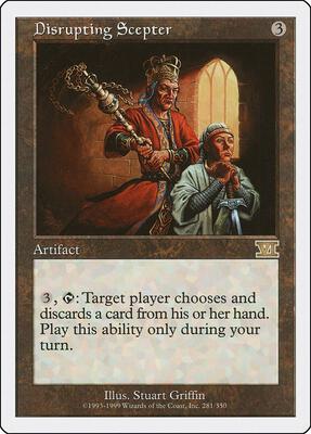 Disrupting Scepter card from Classic Sixth Edition