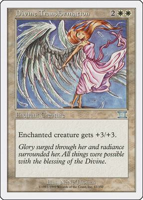 Divine Transformation card from Classic Sixth Edition