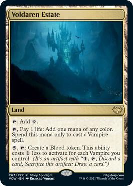 Voldaren Estate card from Innistrad: Crimson Vow