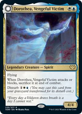 Dorothea, Vengeful Victim card from Innistrad: Crimson Vow