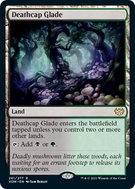 Deathcap Glade card from Innistrad: Crimson Vow