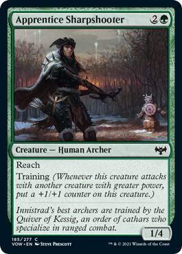 Apprentice Sharpshooter card from Innistrad: Crimson Vow