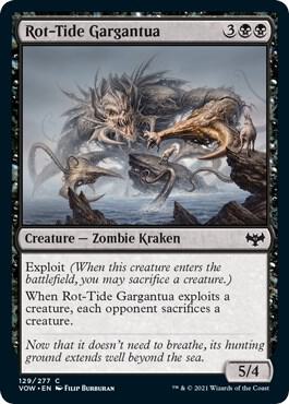 Rot-Tide Gargantua card from Innistrad: Crimson Vow