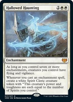 Hallowed Haunting card from Innistrad: Crimson Vow