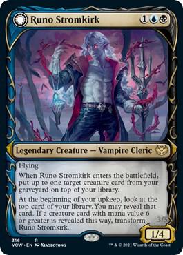 Runo Stromkirk (Showcase) (316) card from Innistrad: Crimson Vow