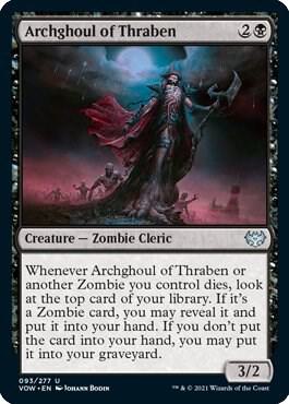 Archghoul of Thraben card from Innistrad: Crimson Vow