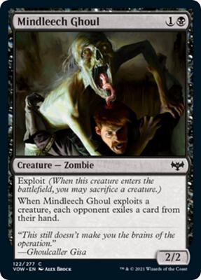 Mindleech Ghoul card from Innistrad: Crimson Vow