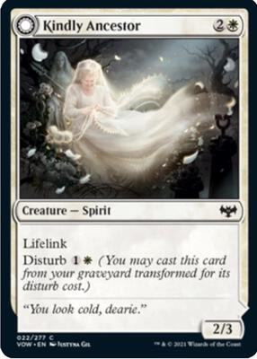 Kindly Ancestor card from Innistrad: Crimson Vow