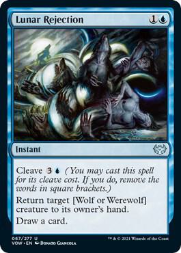 Lunar Rejection card from Innistrad: Crimson Vow