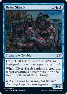 Diver Skaab card from Innistrad: Crimson Vow
