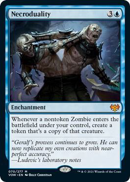 Necroduality card from Innistrad: Crimson Vow