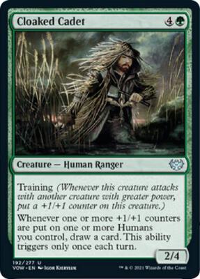 Cloaked Cadet card from Innistrad: Crimson Vow