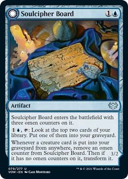 Soulcipher Board card from Innistrad: Crimson Vow