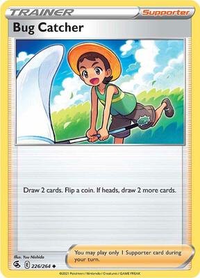 Bug Catcher card from SWSH08: Fusion Strike