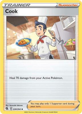 Cook card from SWSH08: Fusion Strike