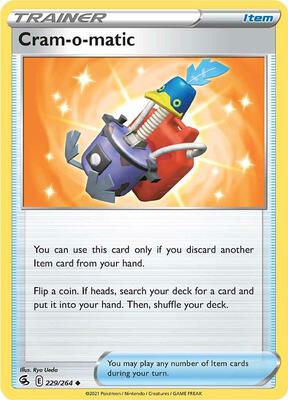 Cram-o-matic card from SWSH08: Fusion Strike