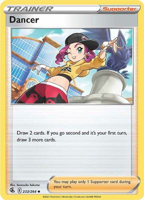 Dancer card from SWSH08: Fusion Strike