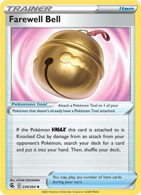 Farewell Bell card from SWSH08: Fusion Strike