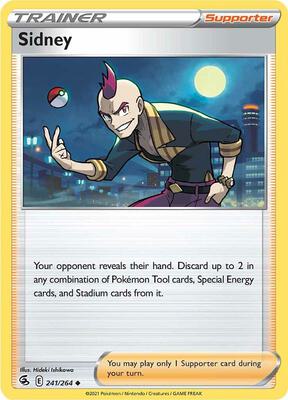 Sidney card from SWSH08: Fusion Strike