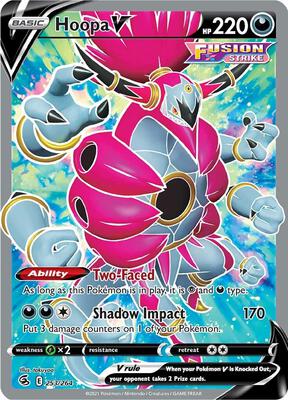 Hoopa V (Full Art) card from SWSH08: Fusion Strike