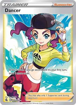 Dancer (Full Art) card from SWSH08: Fusion Strike