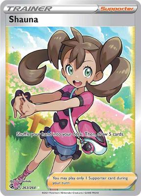 Shauna (Full Art) card from SWSH08: Fusion Strike