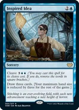 Inspired Idea card from Innistrad: Crimson Vow