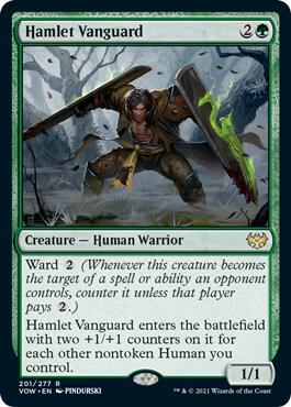 Hamlet Vanguard card from Innistrad: Crimson Vow