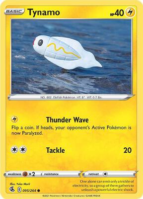 Tynamo card from SWSH08: Fusion Strike