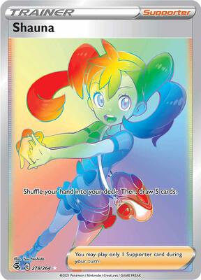 Shauna (Secret) card from SWSH08: Fusion Strike