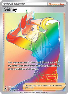 Sidney (Secret) card from SWSH08: Fusion Strike