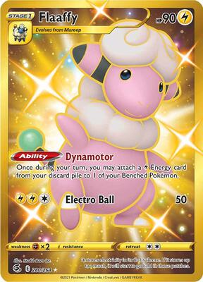 Flaaffy (Secret) card from SWSH08: Fusion Strike