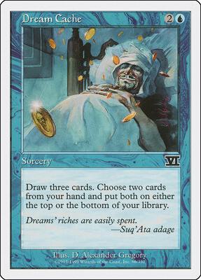 Dream Cache card from Classic Sixth Edition