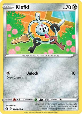 Klefki card from SWSH08: Fusion Strike