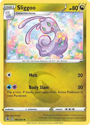 Sliggoo card from SWSH08: Fusion Strike