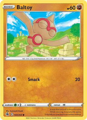 Baltoy card from SWSH08: Fusion Strike
