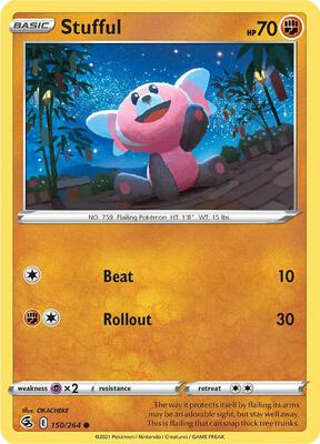 Stufful card from SWSH08: Fusion Strike