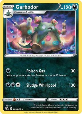 Garbodor card from SWSH08: Fusion Strike