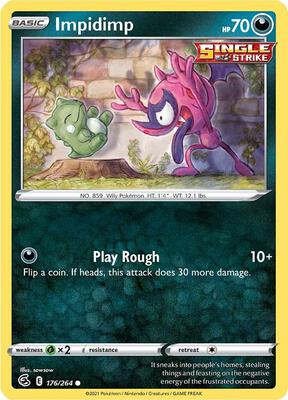 Impidimp card from SWSH08: Fusion Strike