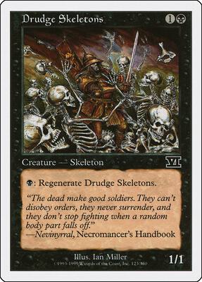 Drudge Skeletons card from Classic Sixth Edition