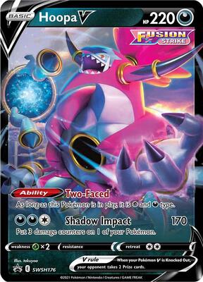 Hoopa V - SWSH176 card from SWSH: Sword & Shield Promo Cards